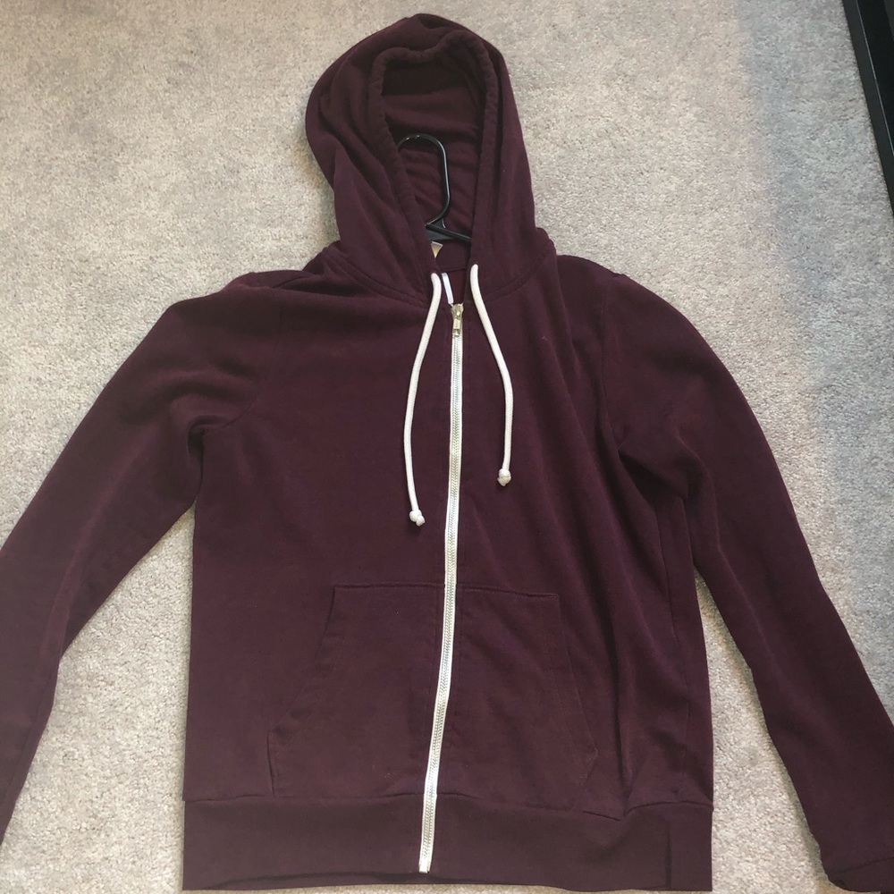 H&M Burgundy hoodie